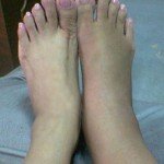 feet