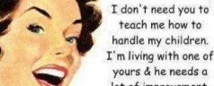 “How to Please your Mother-in-law without losing yourself”