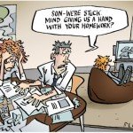 How parents can get involved with homework