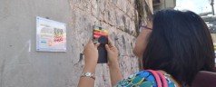 Exploring my Cebu heritage  in Parian with QR code scanning