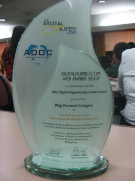 digital filipino web award