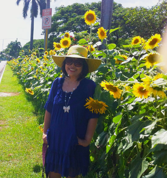 sunflowers in UP Campus