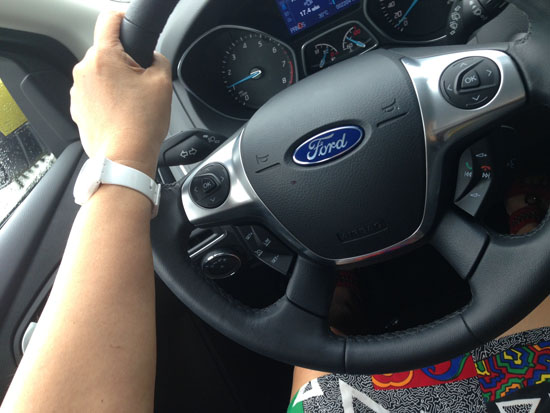 ford focus steering wheel