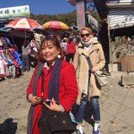 on our way to great wall of china