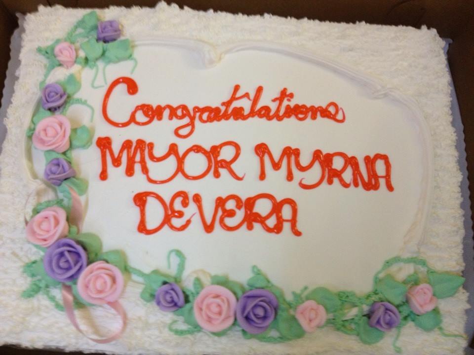 congrats Myrna de vera
