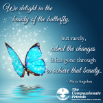 butterfly in compassionate friends