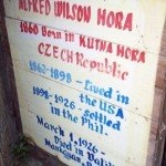 tombstone of alfred hora