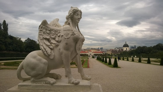 belvedere palace grounds