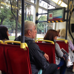 taking a train in vienna