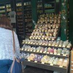 window shopping at the market
