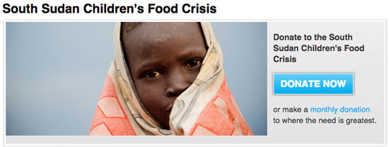 food crisis in south sudan