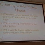 creating useful mental habits