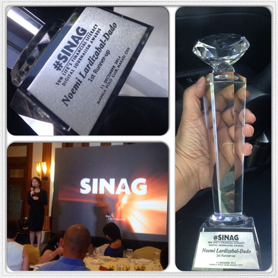 sinag awards for financial literacy