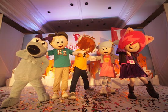 The KidZania RightZkeepers—Bache, Urbano, Beebop, Vita and Chika. They are the guardians assigned to protect children’s rights—the right to be, the right to know, to care, to create, to share, to play and the most important one of all, the right to be a child.  