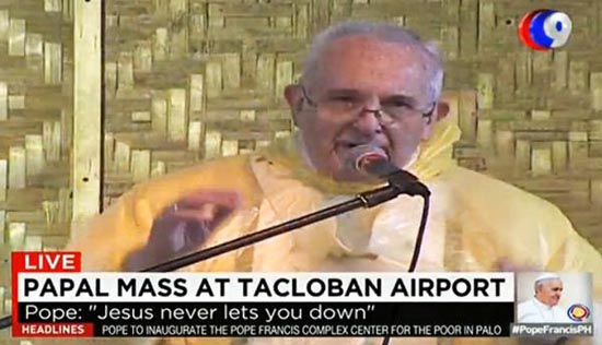 Pope Francis in Tacloban