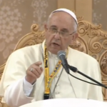 Pope Francis in UST 1