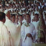 Pope Francis with Sto Nino