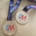 Color Manila Nite Run- Black Light Edition finishers medal