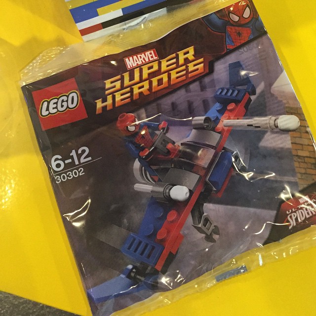spider man glider lego
