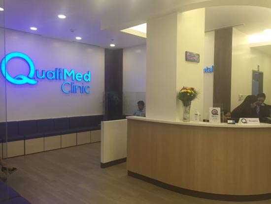 qualimed clinic in ayala UP Town center