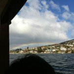rainbow in tasmania