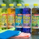 pine-sol cleaning action