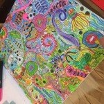 my husband’s work in coloring book