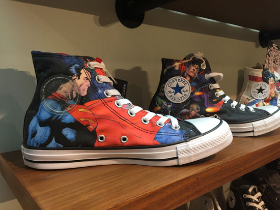 converse superman DC collection