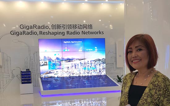 Huawei released its latest wireless base station, GigaRadio, which sets a new benchmark for network construction with Gbps peak rate. 