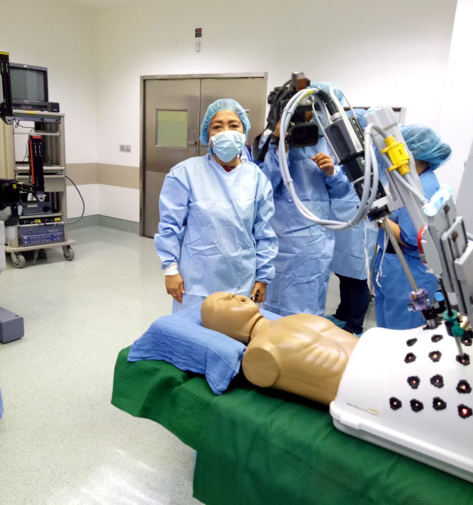 inside robotics surgery