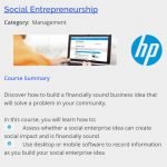 social entrepreneurship