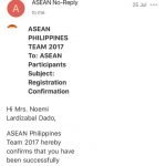 confirmation asean 2017