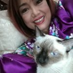 selfie with missy cat