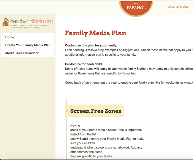 family media plan